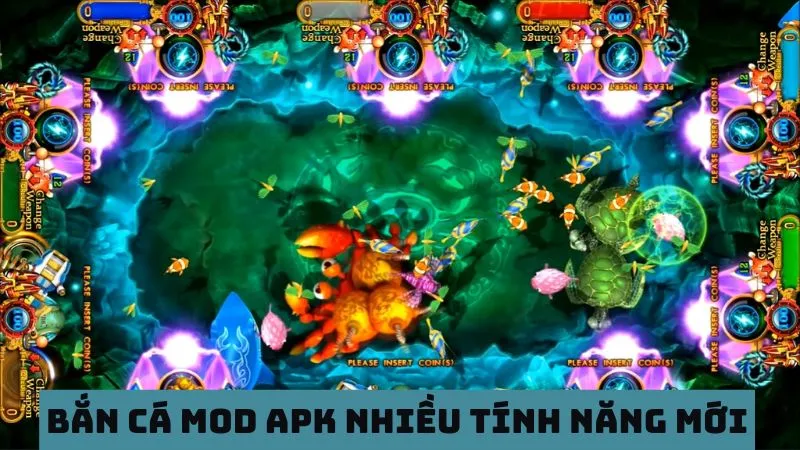 Bắn cá Mod APK: Tải game và đi săn cá, nhận thưởng khủng 5 Bắn cá Mod apk cập nhật nhiều tính năng mới